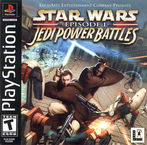 Star Wars - Episode I - Jedi Power Battles (USA) Cover